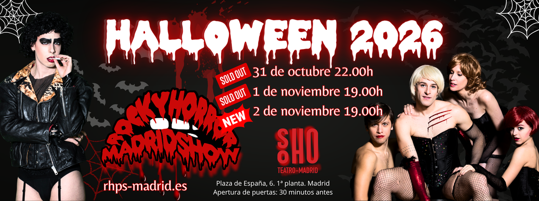 Rocky Halloween Banner NUEVA FECHA